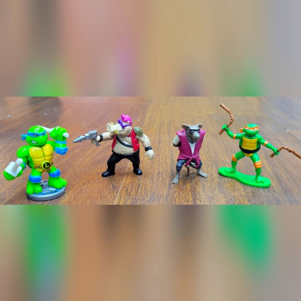 Teenage Mutant Ninja Turtle Figures (Set #2)
